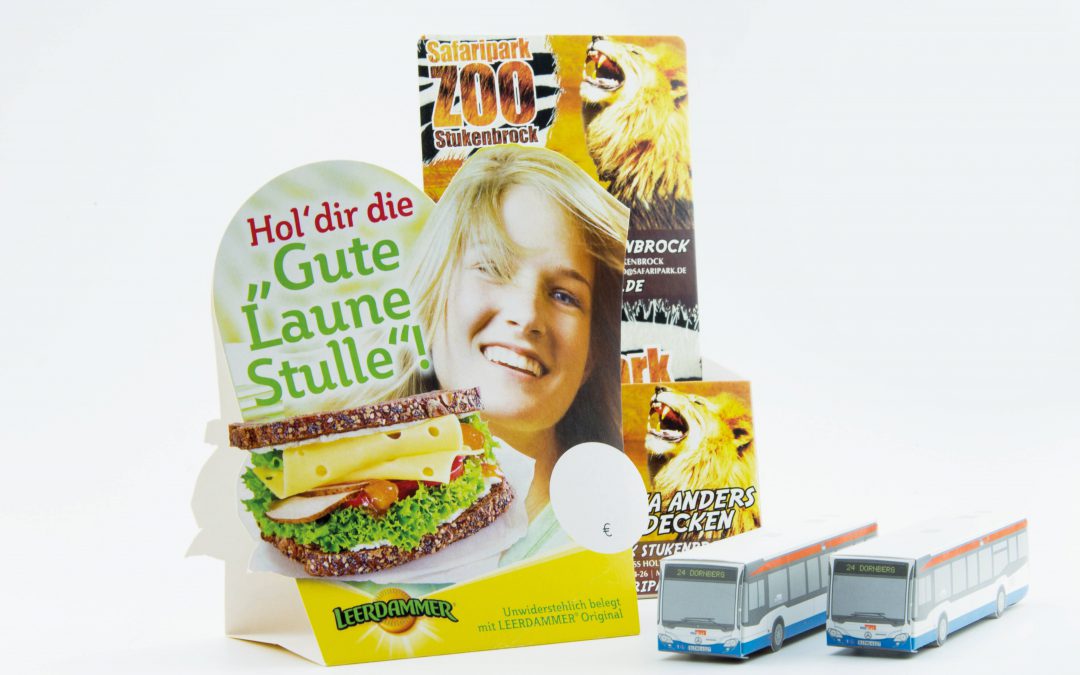 Faltschachteln-und-Tischaufsteller